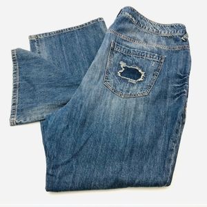 New Lane Bryant Distressed Bootcut Women's Size 26